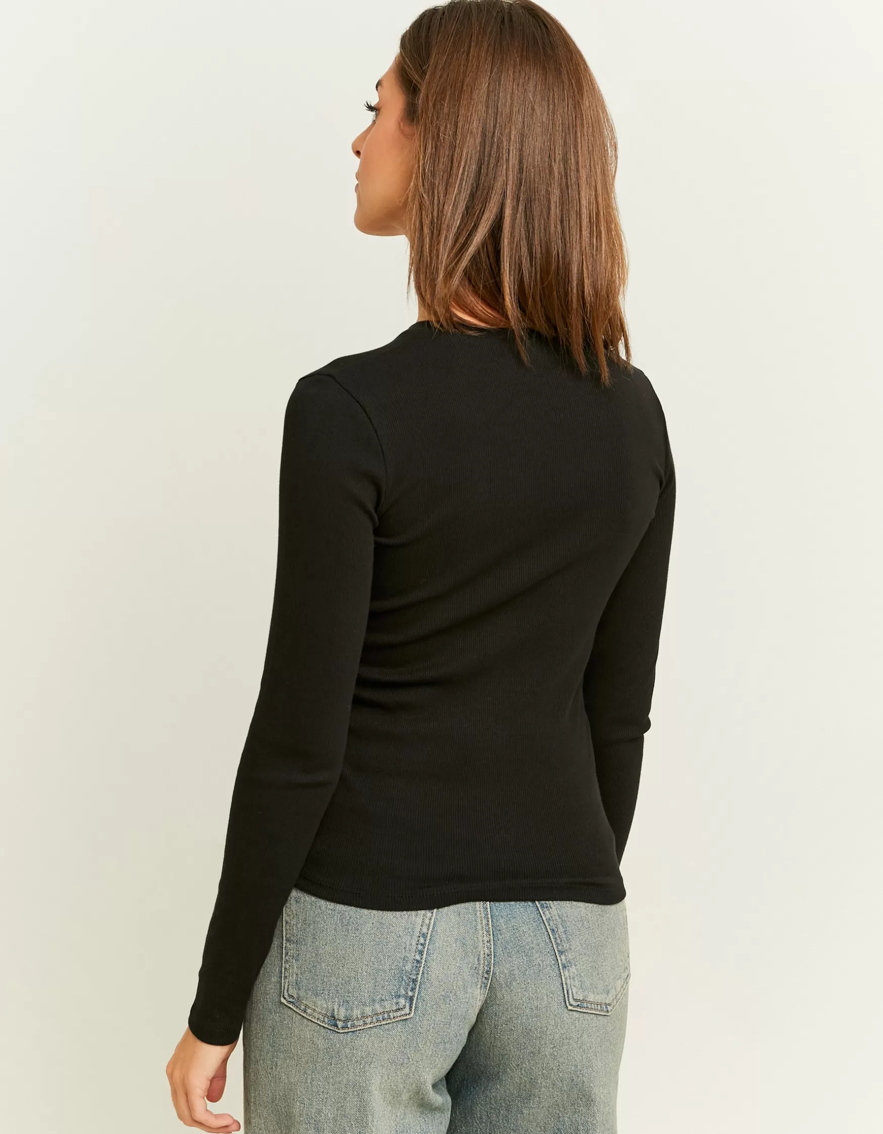 Flash Sale Top Basique Manches Longues T-Shirts Basiques