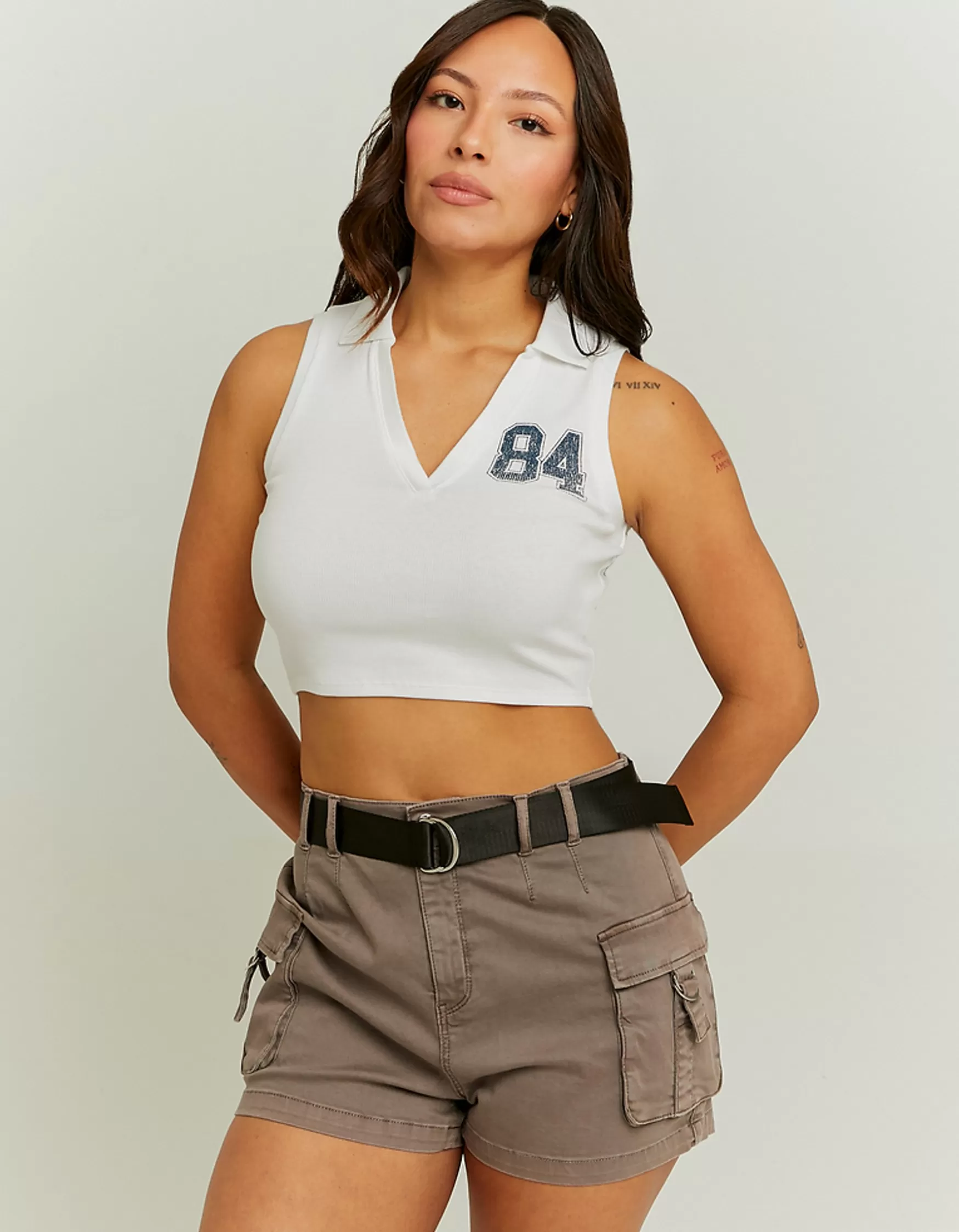 Cheap Top Imprimé Col V T-Shirts Imprimés