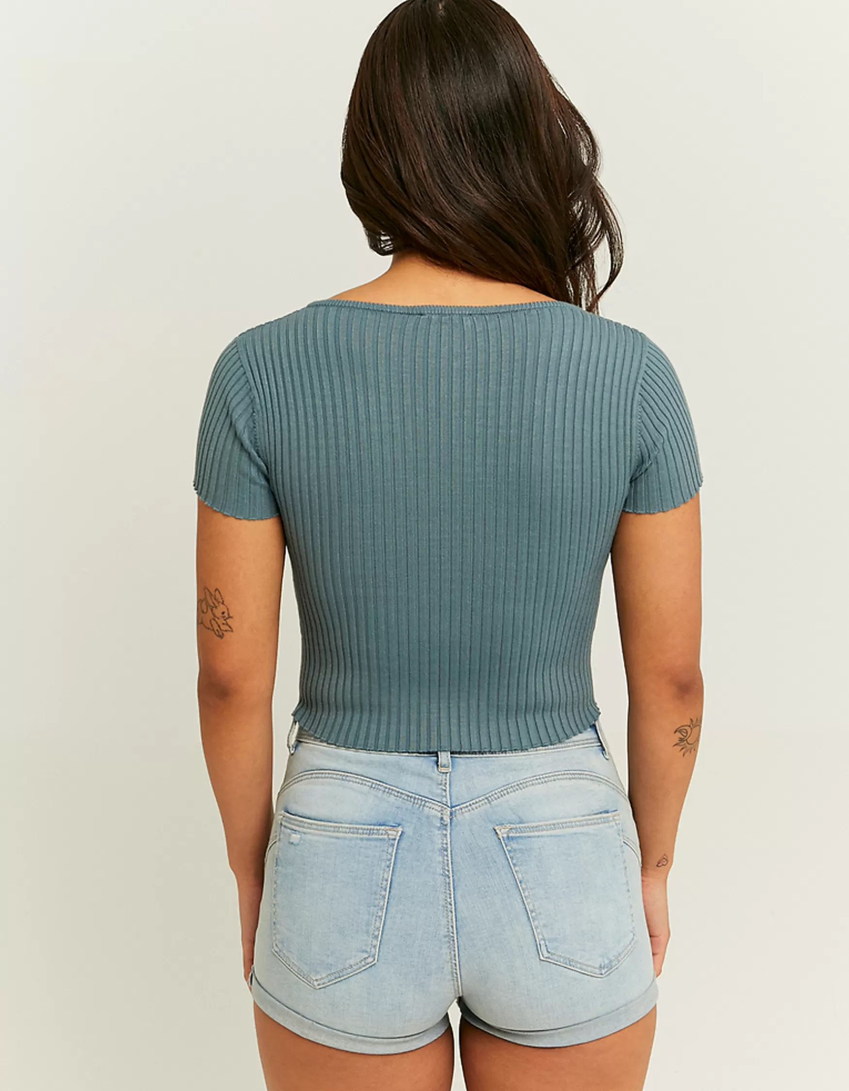 Online Top Court à Maille Serrée Maille | Tops