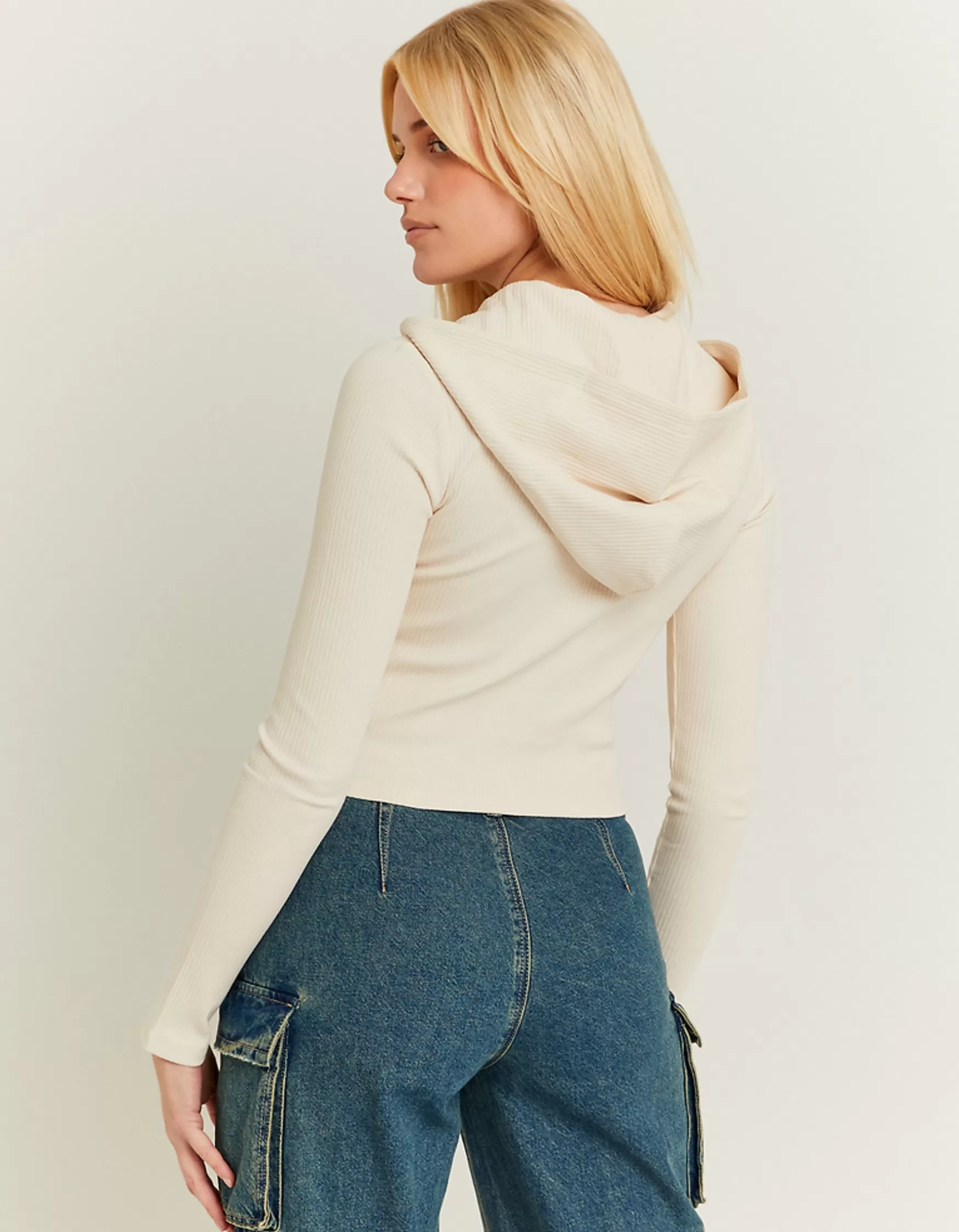 Fashion Top court avec capuche Tops