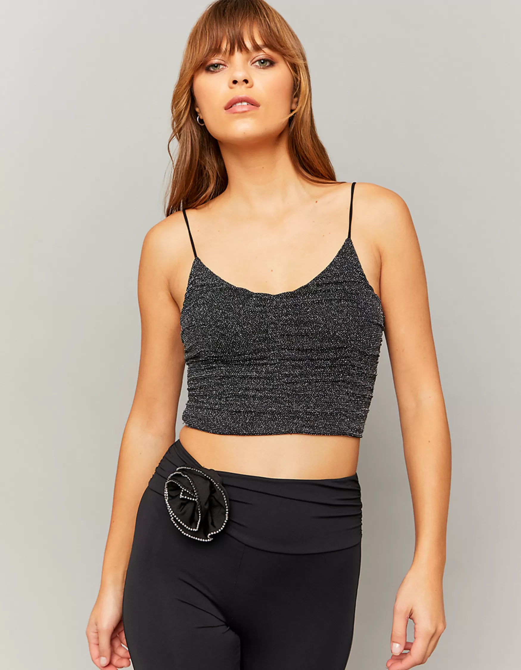 Online Top court en Lurex Tops