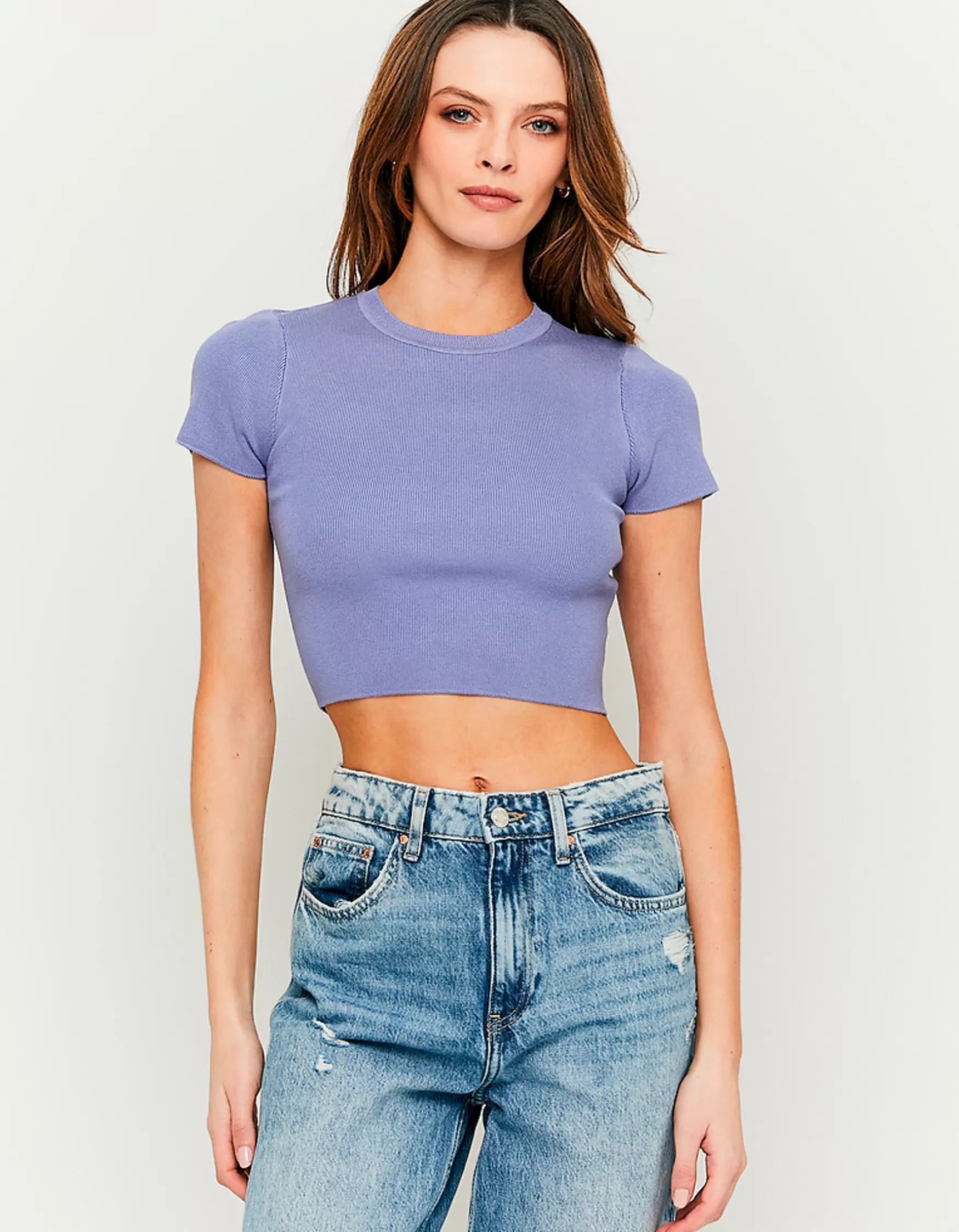 Sale Top Court en Maille Maille | Tops