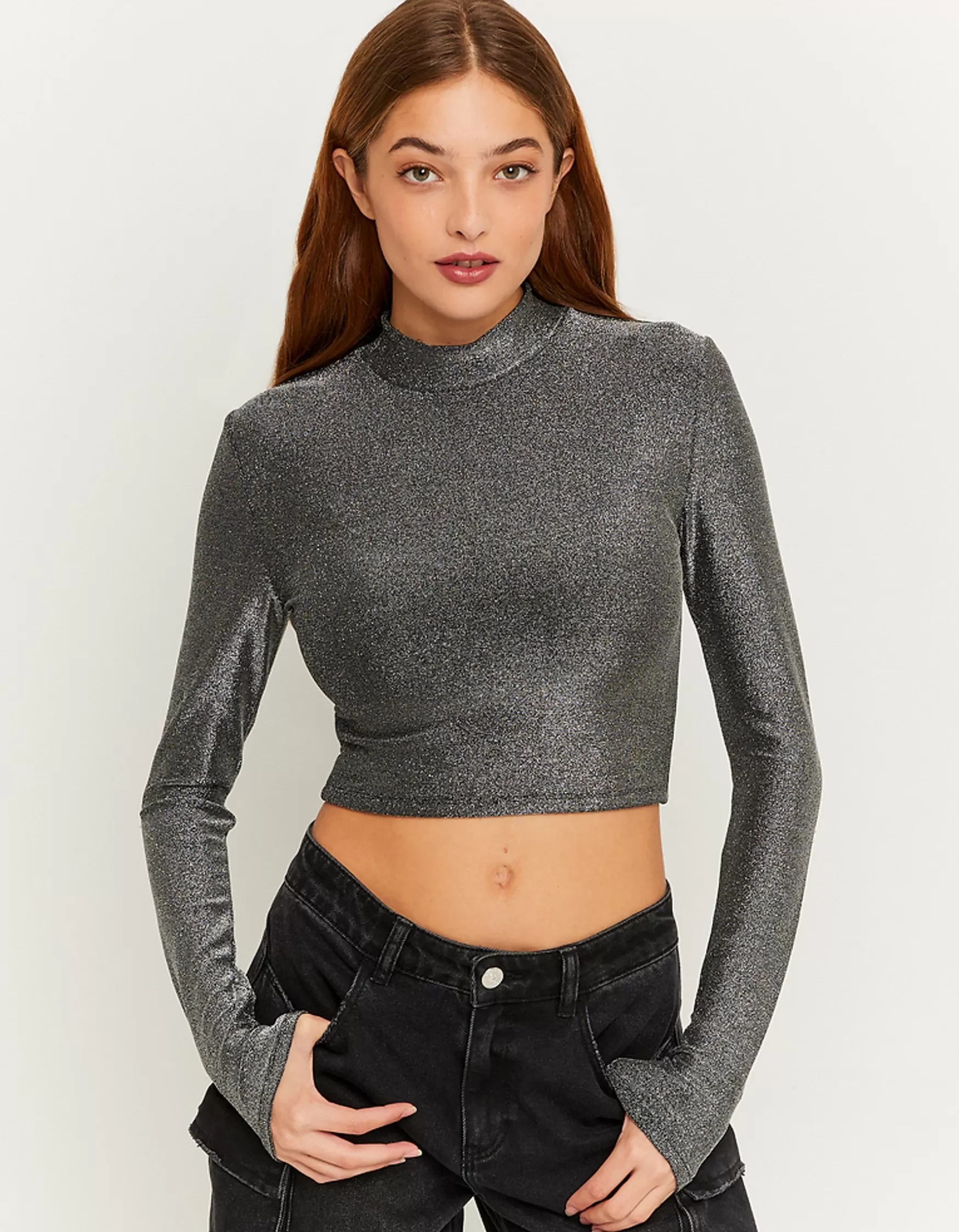 Clearance Top Court en Lurex Tops