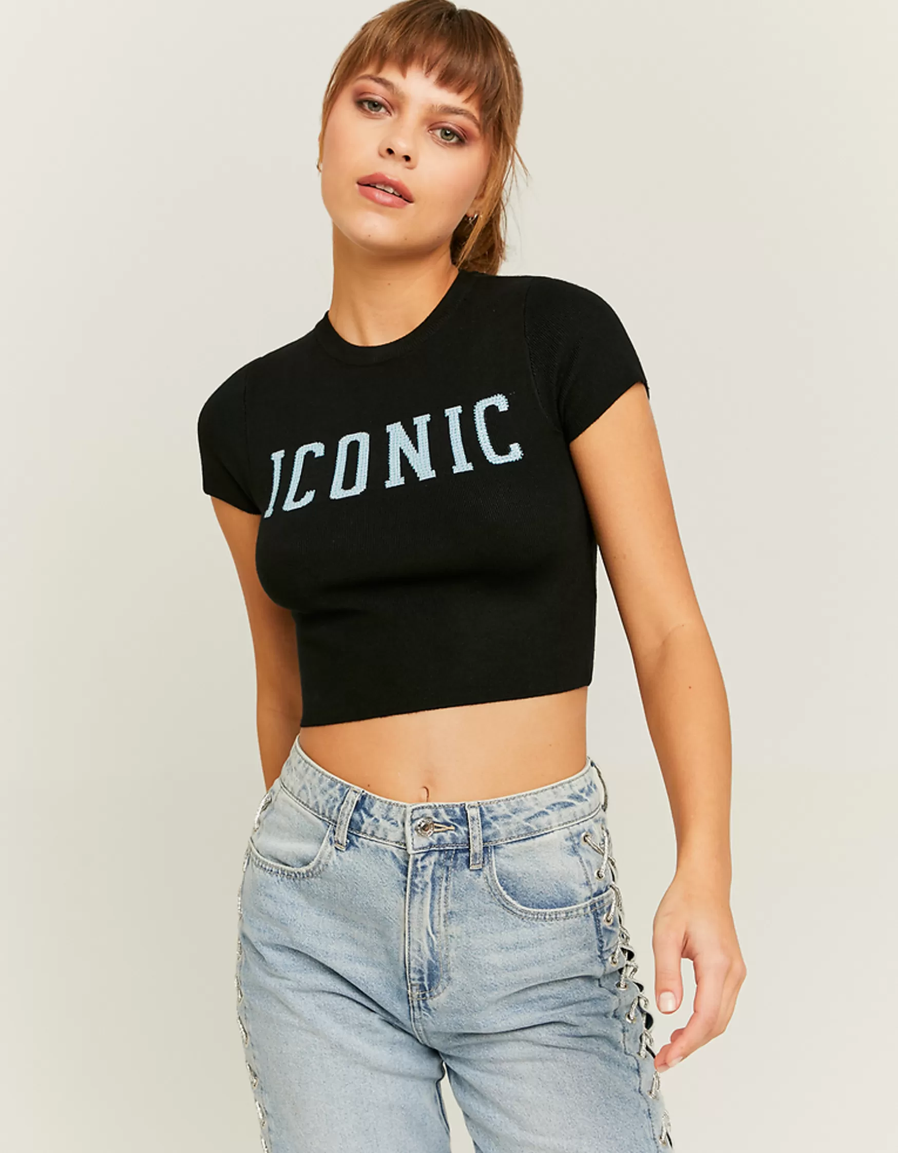 Shop Top en maille imprimé Tops