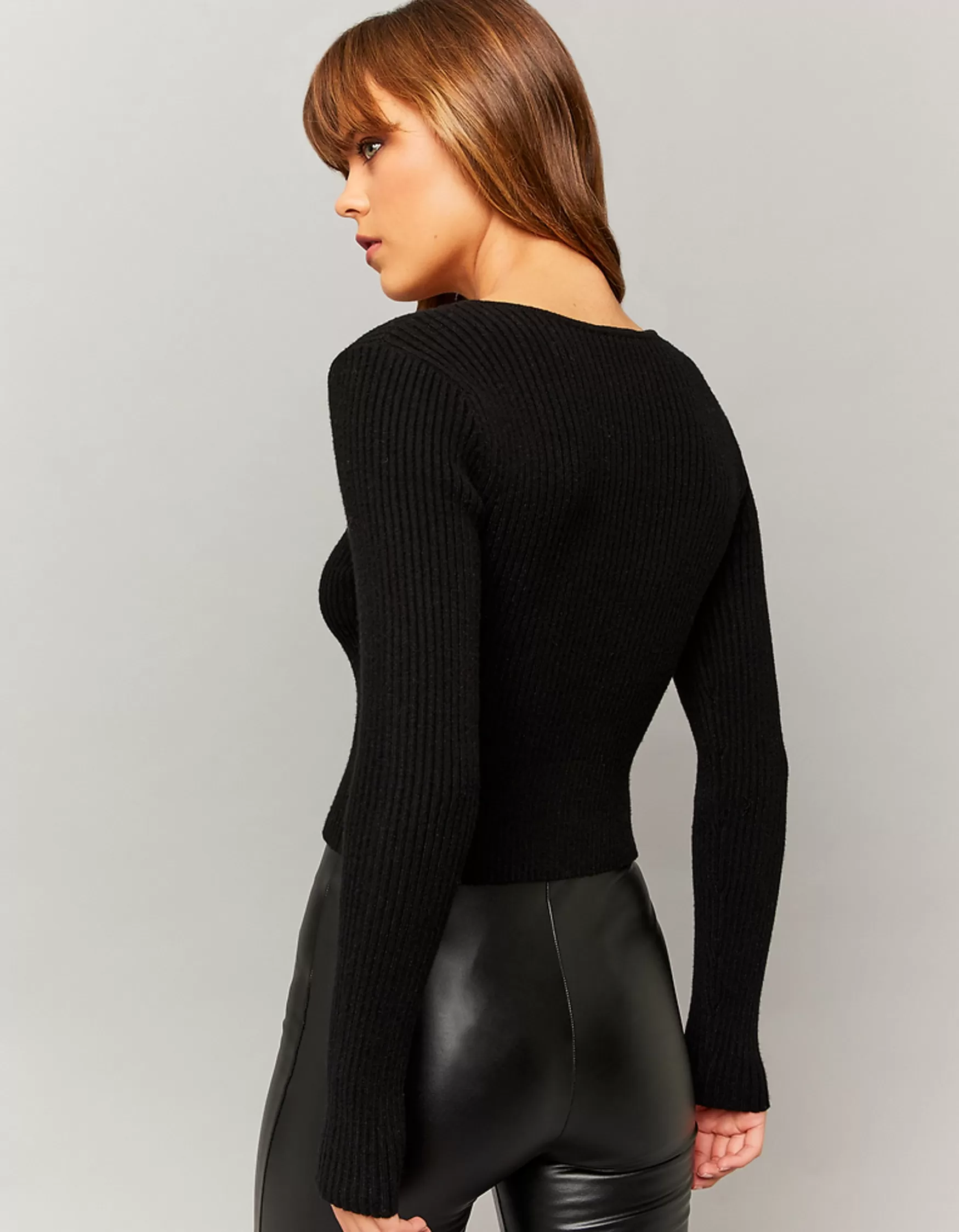 Fashion Top en Maille Maille