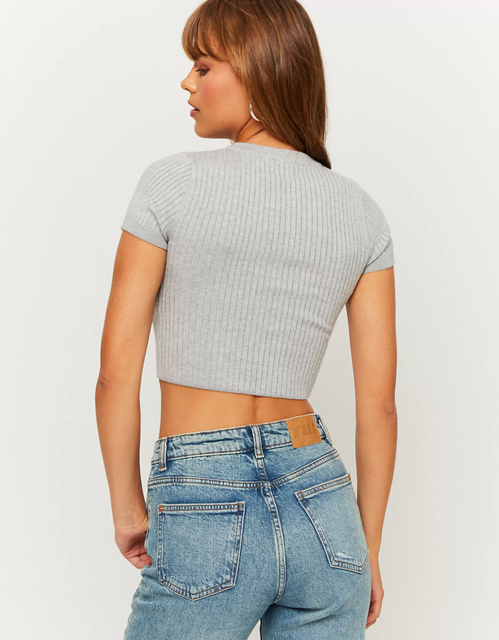 Fashion Top manches courtes en maille Maille | Tops