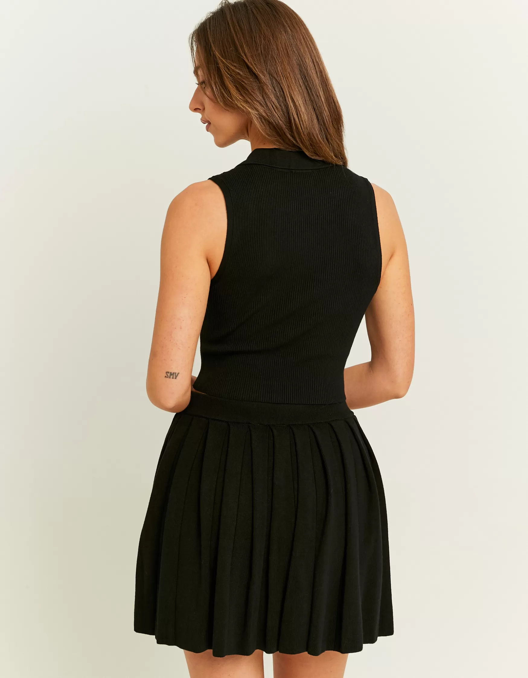 Shop Top Colo Polo Zippé Maille | Tops
