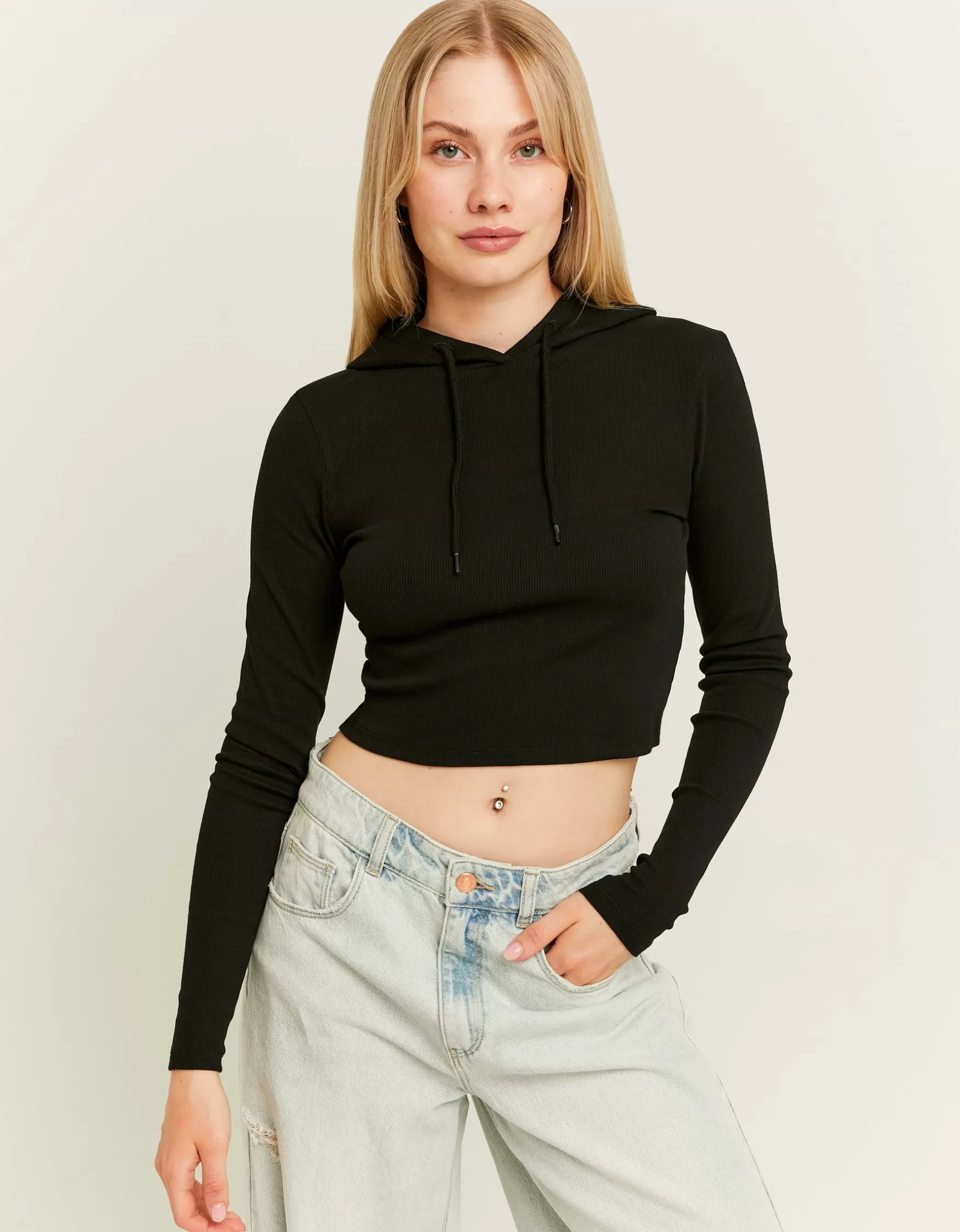 Cheap Top Manches Longues à Capuche Leggings | T-Shirts Basiques