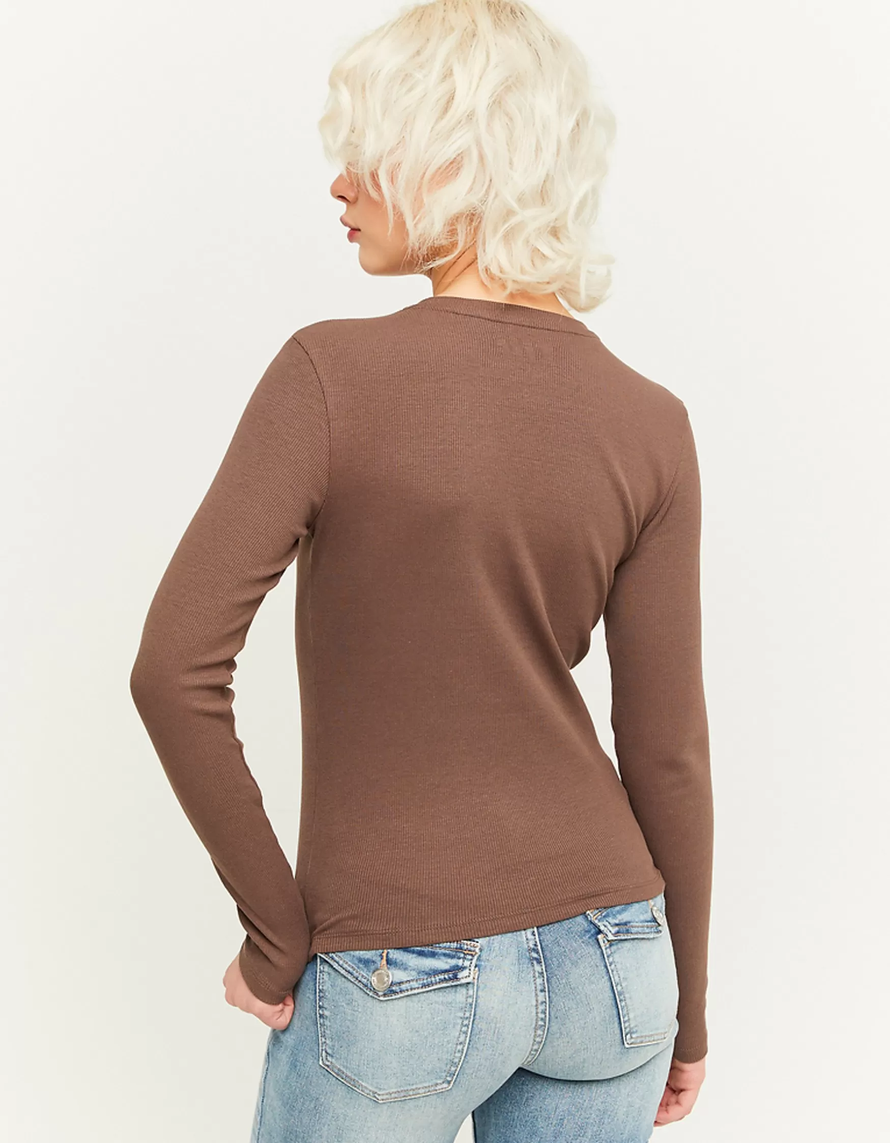 Shop T-shirt basique manches longues T-Shirts Basiques