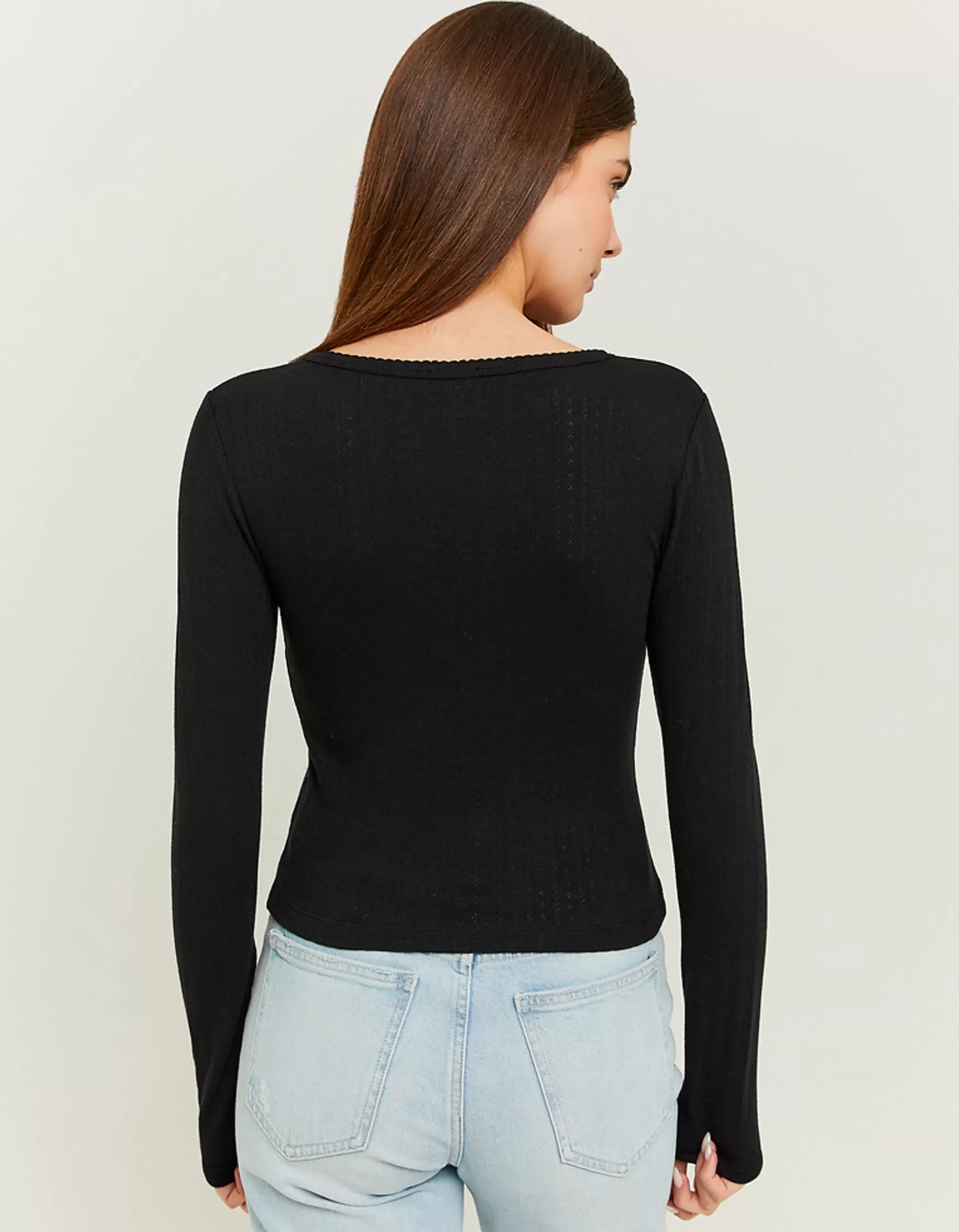 Outlet T-shirt basique pointelle T-Shirts Basiques