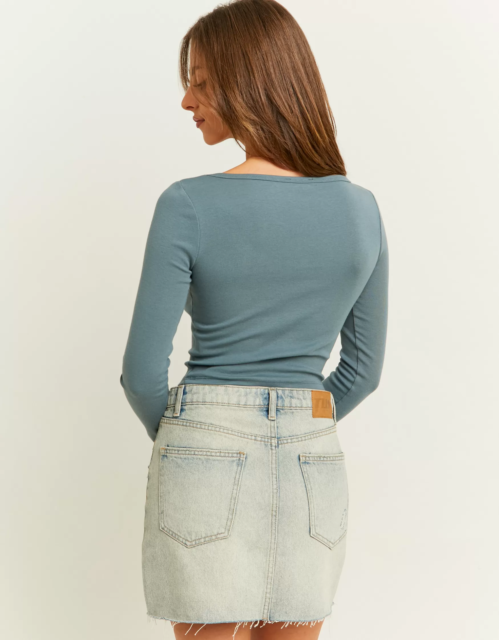 Cheap T-Shirt Basique à Manches Longues Leggings | T-Shirts Basiques