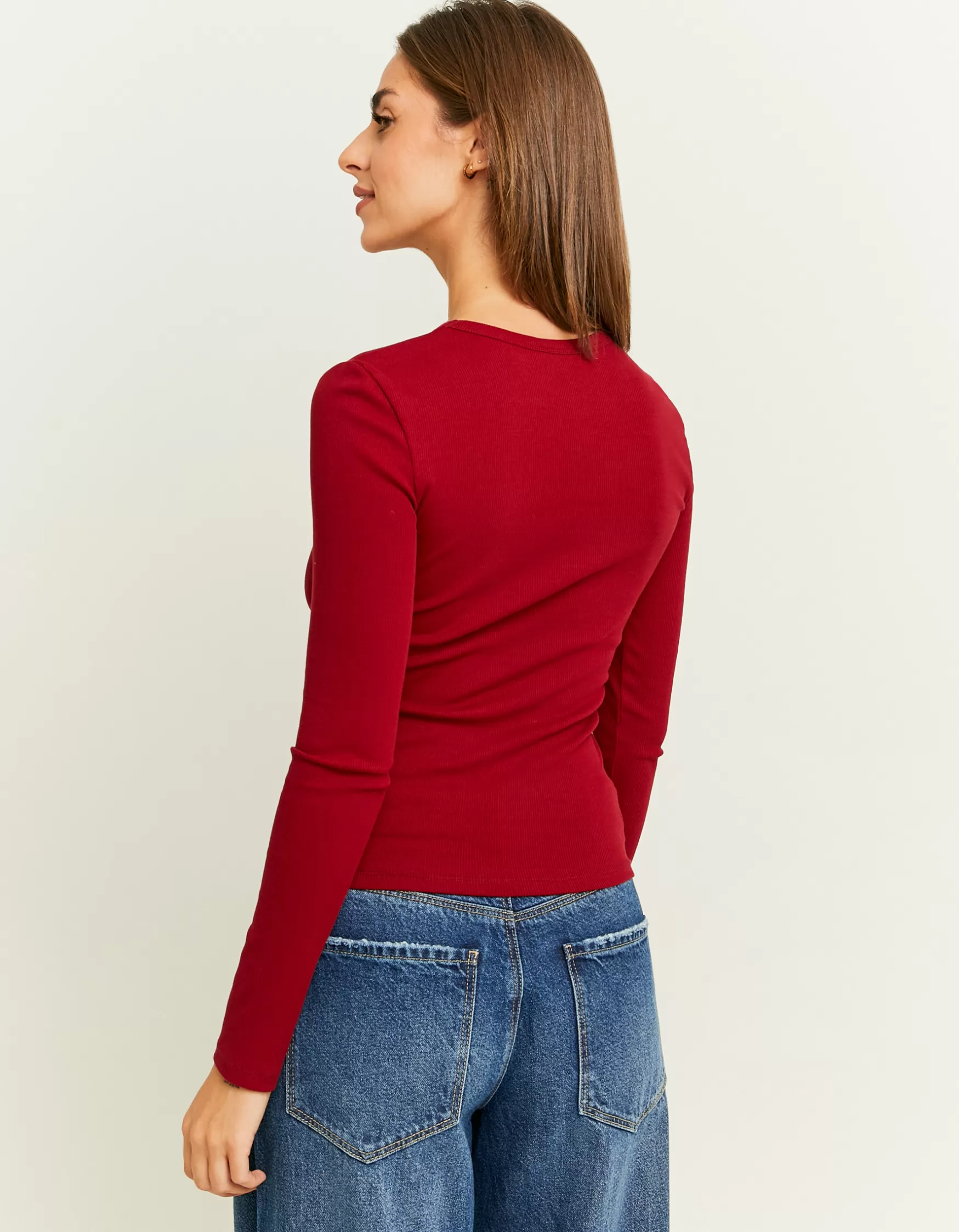 Flash Sale T-Shirt Bordeaux Basique T-Shirts Basiques