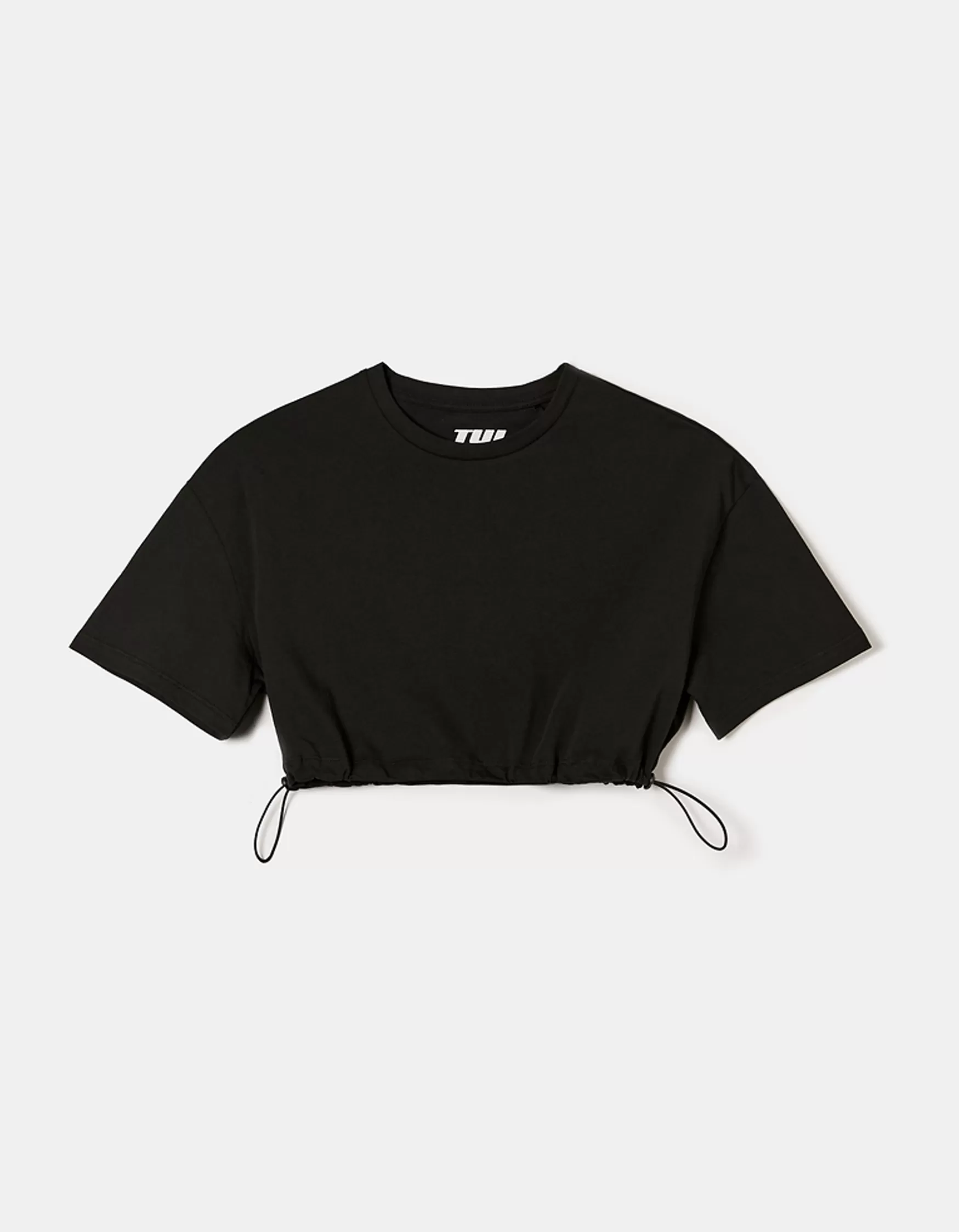 Sale T-shirt court avec cordon élastique T-Shirts Imprimés