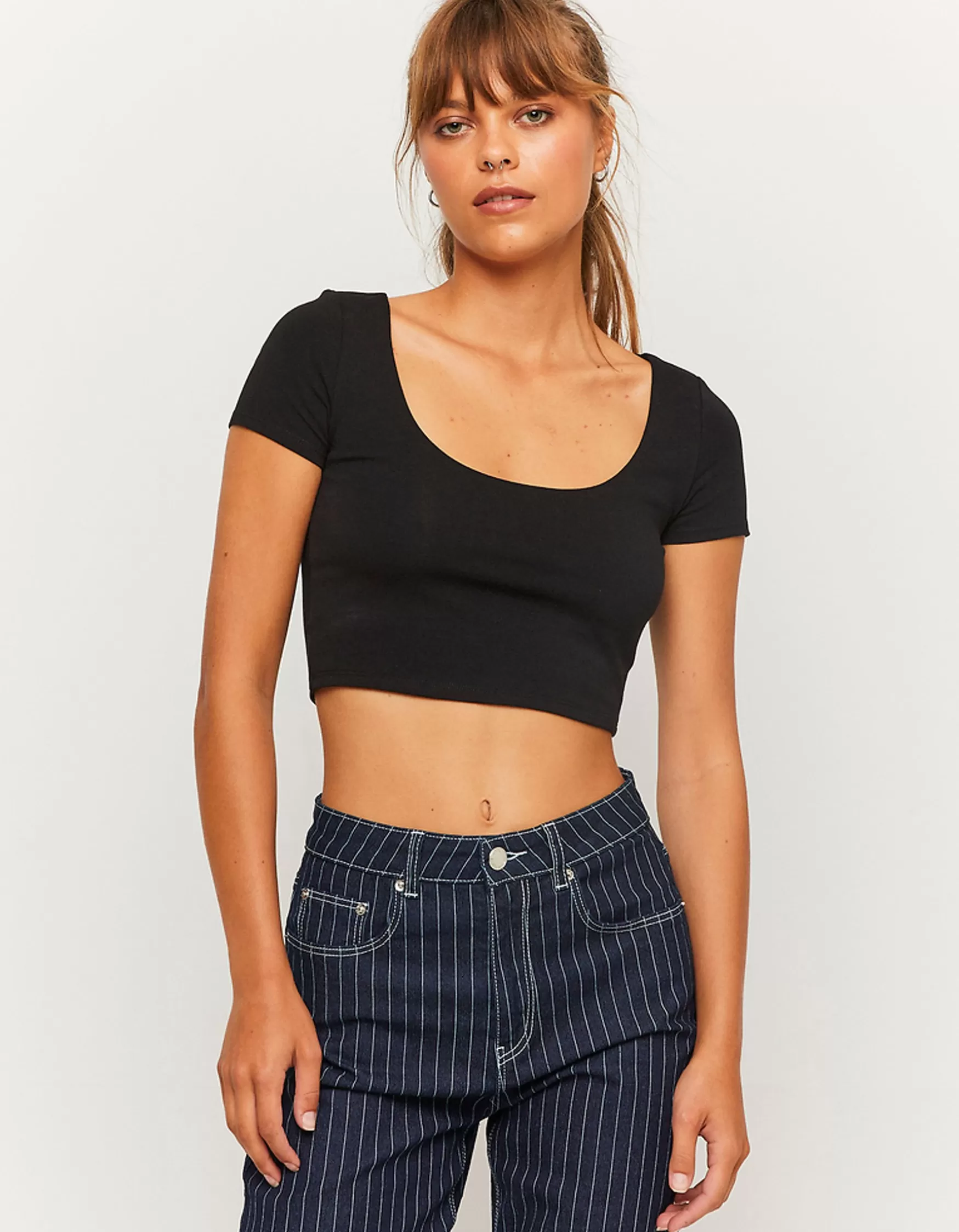 Clearance T-shirt court basique T-Shirts Basiques