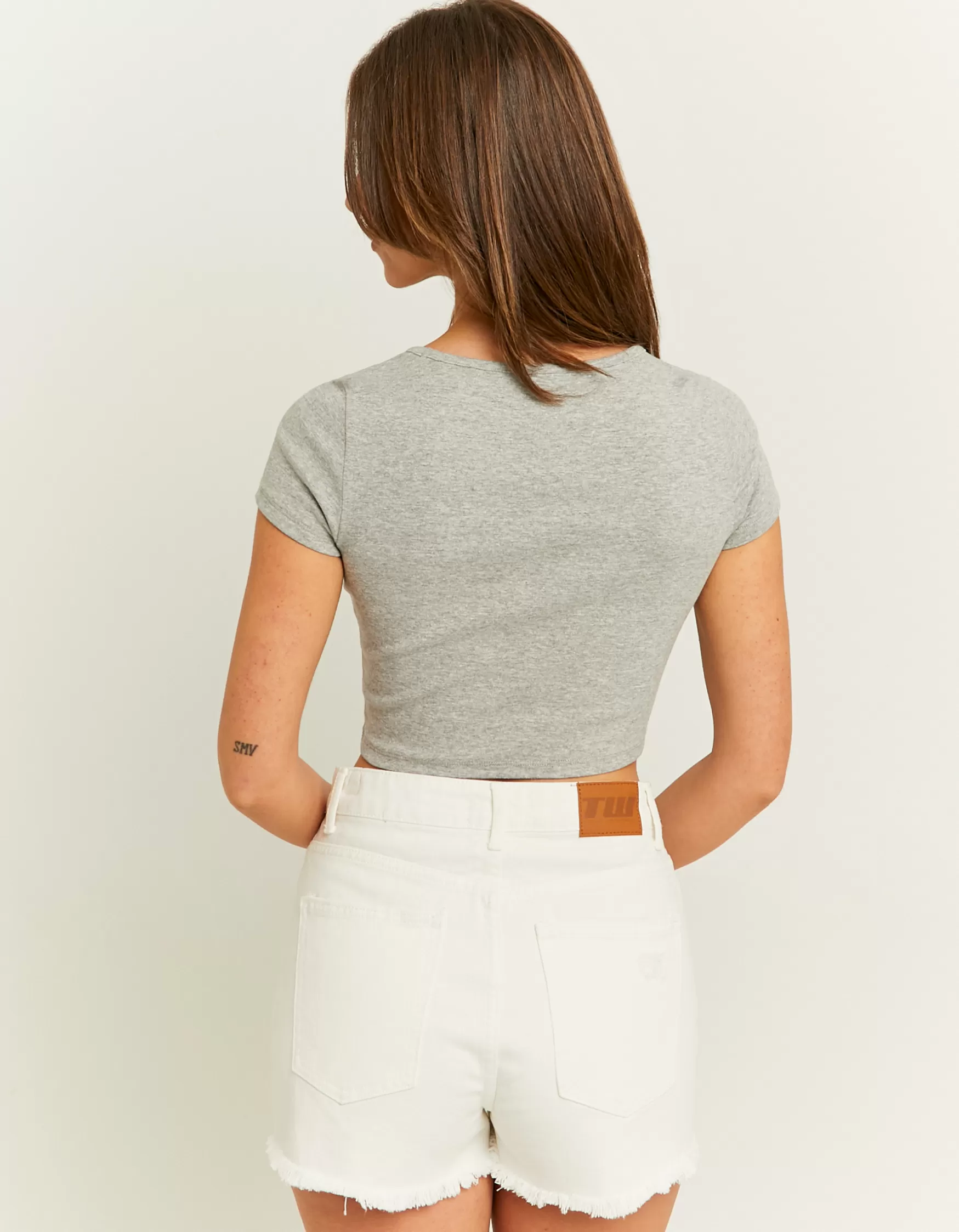Hot T-Shirt Court Encolure Carrée Leggings | T-Shirts Basiques