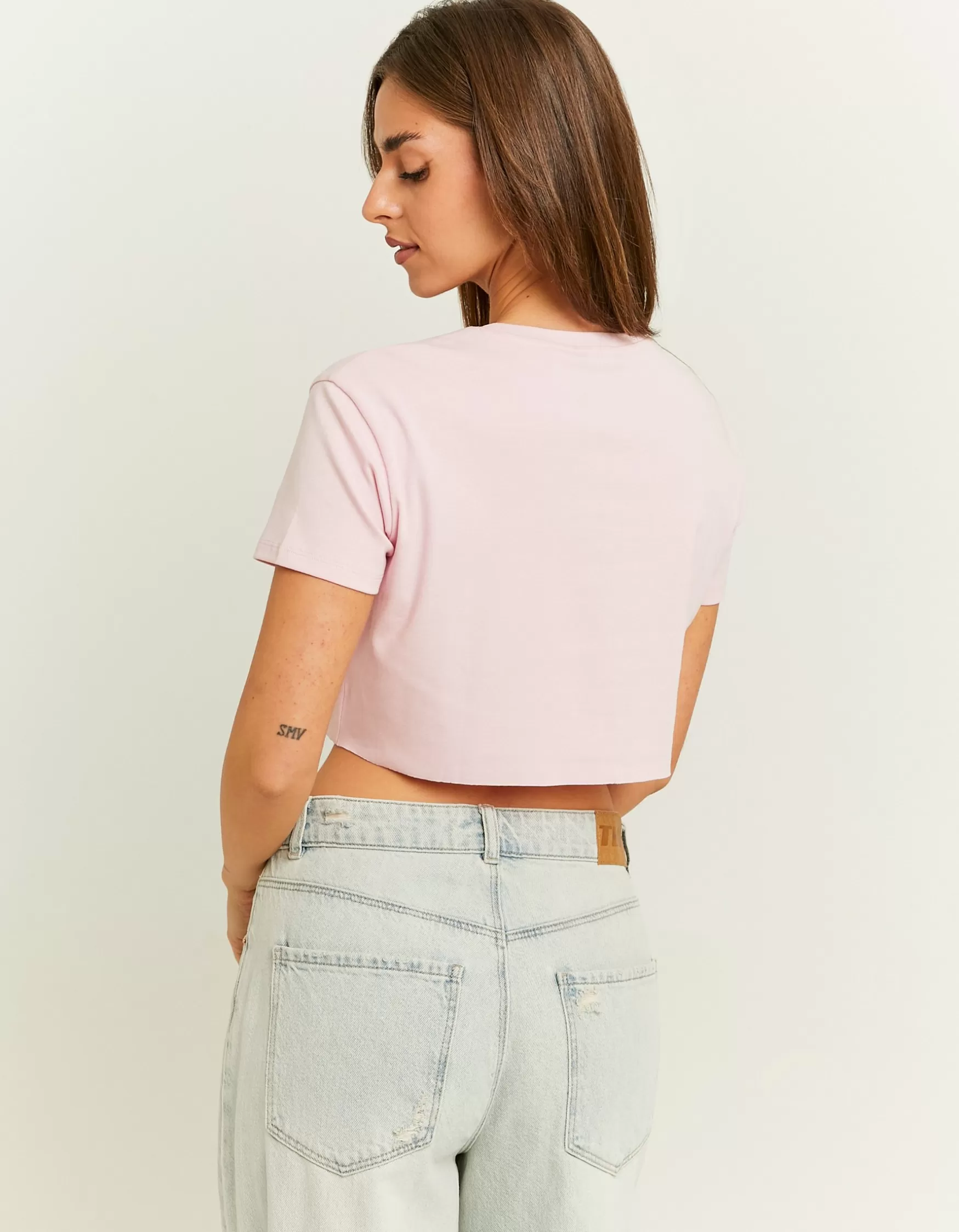 Cheap T-Shirt Court avec Broderie T-Shirts Imprimés