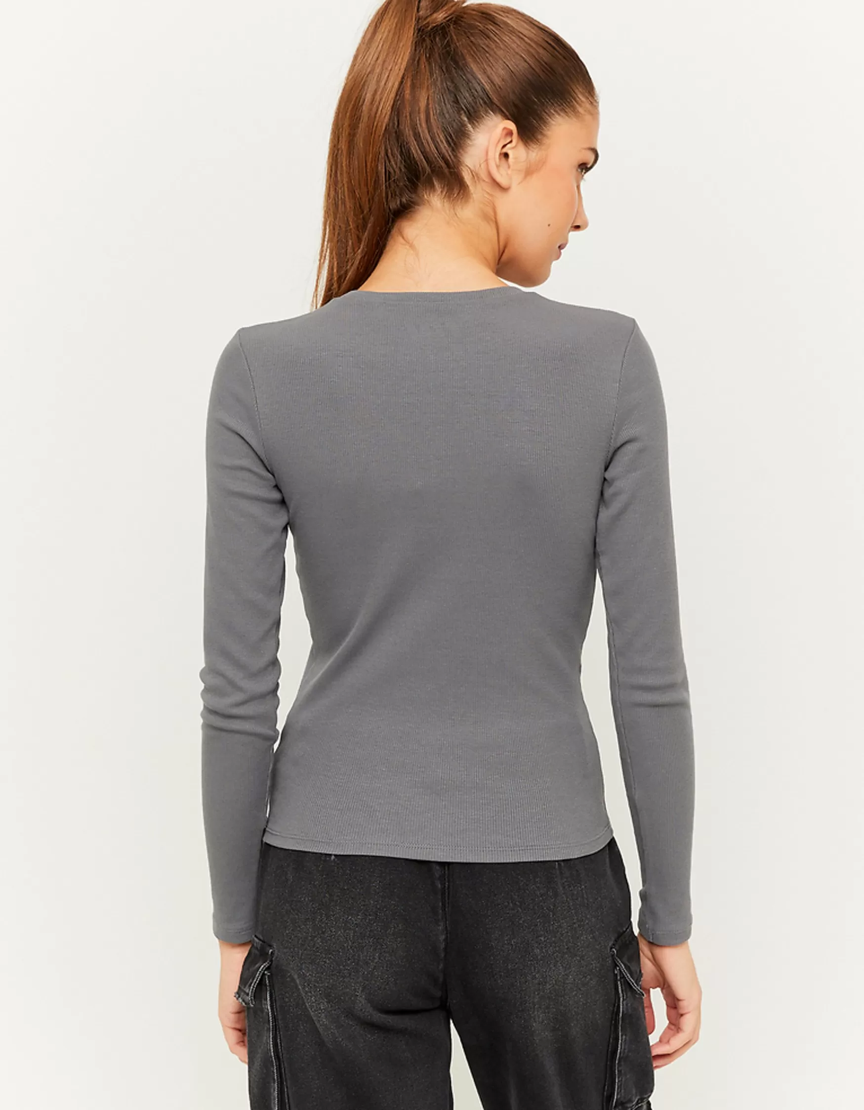 Flash Sale T-Shirt manches longues basique T-Shirts Basiques