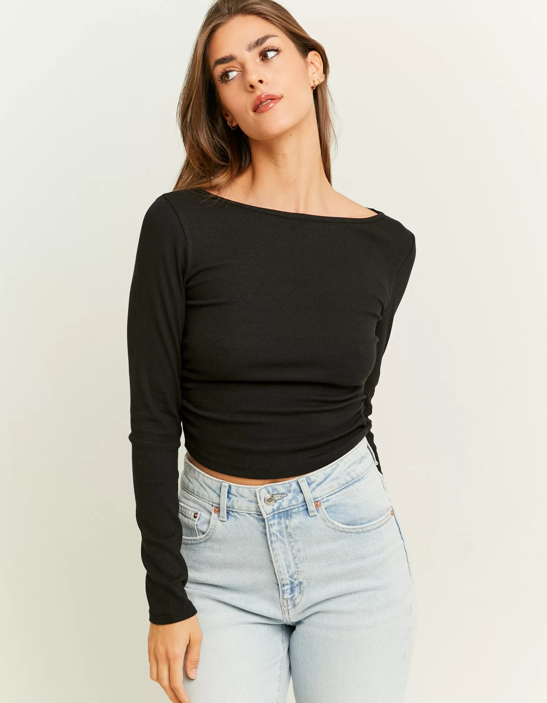 Clearance T-Shirt Col Bateau T-Shirts Basiques
