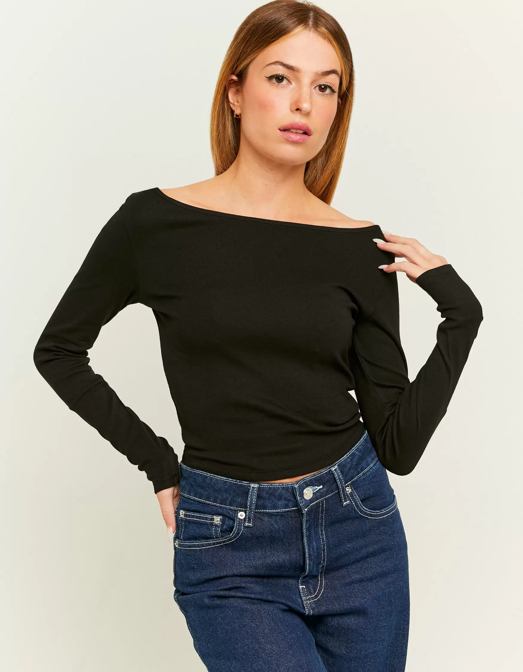 Store T-Shirt Col Bateau T-Shirts Basiques