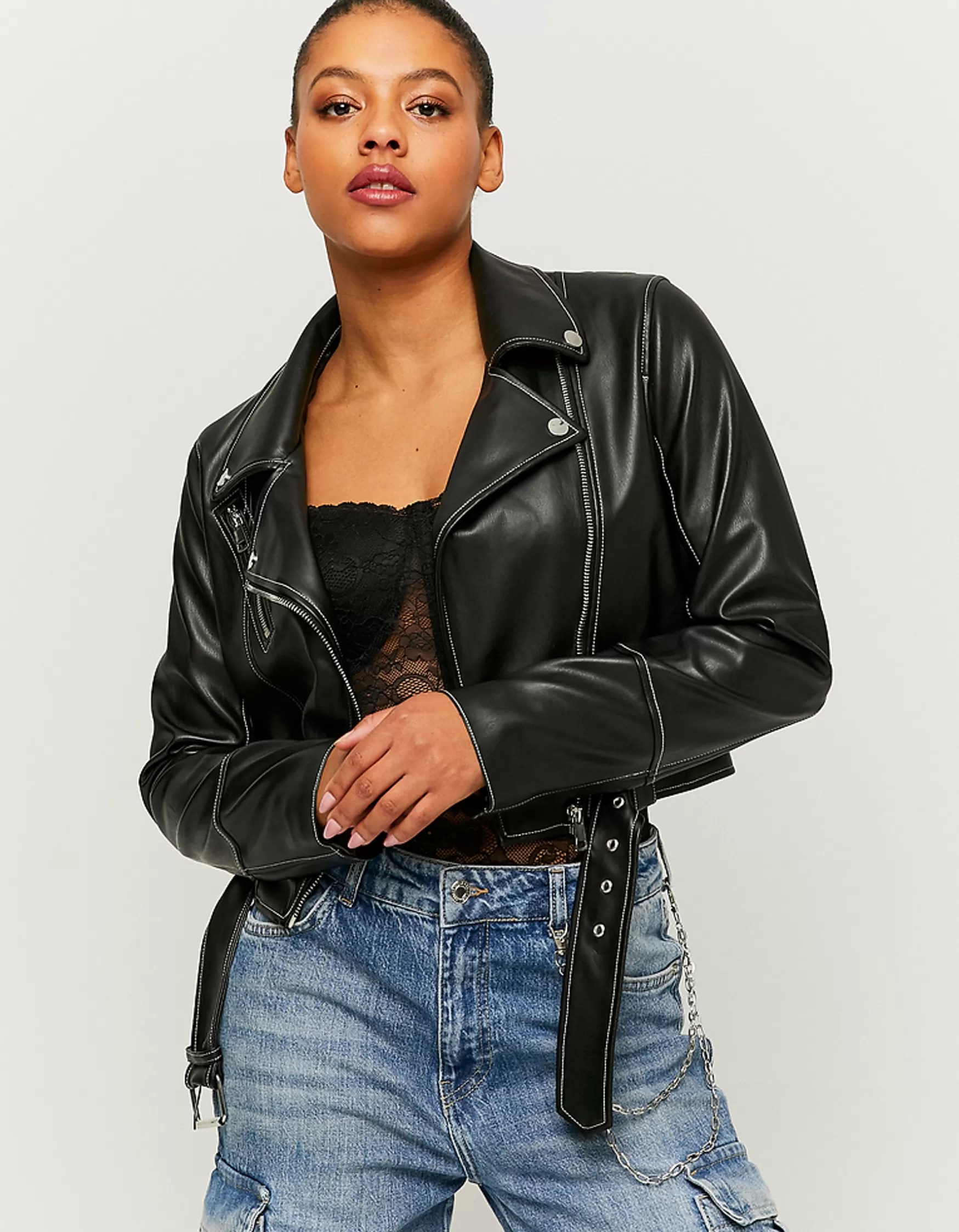 Outlet Veste Biker Similicuir e Vestes