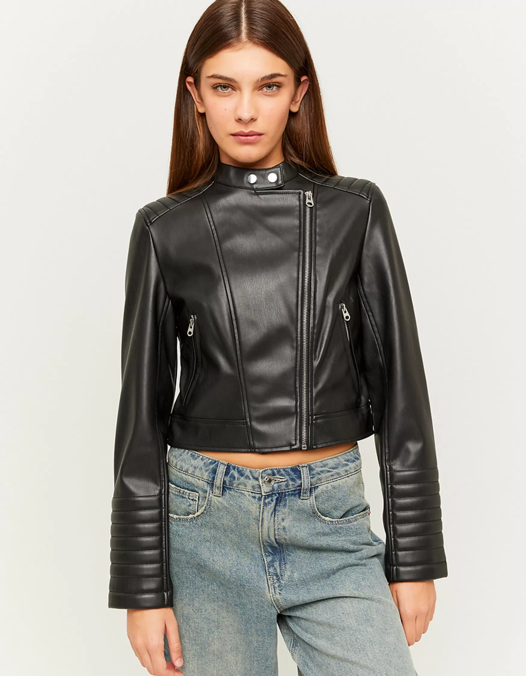 Fashion Veste biker similicuir e Vestes