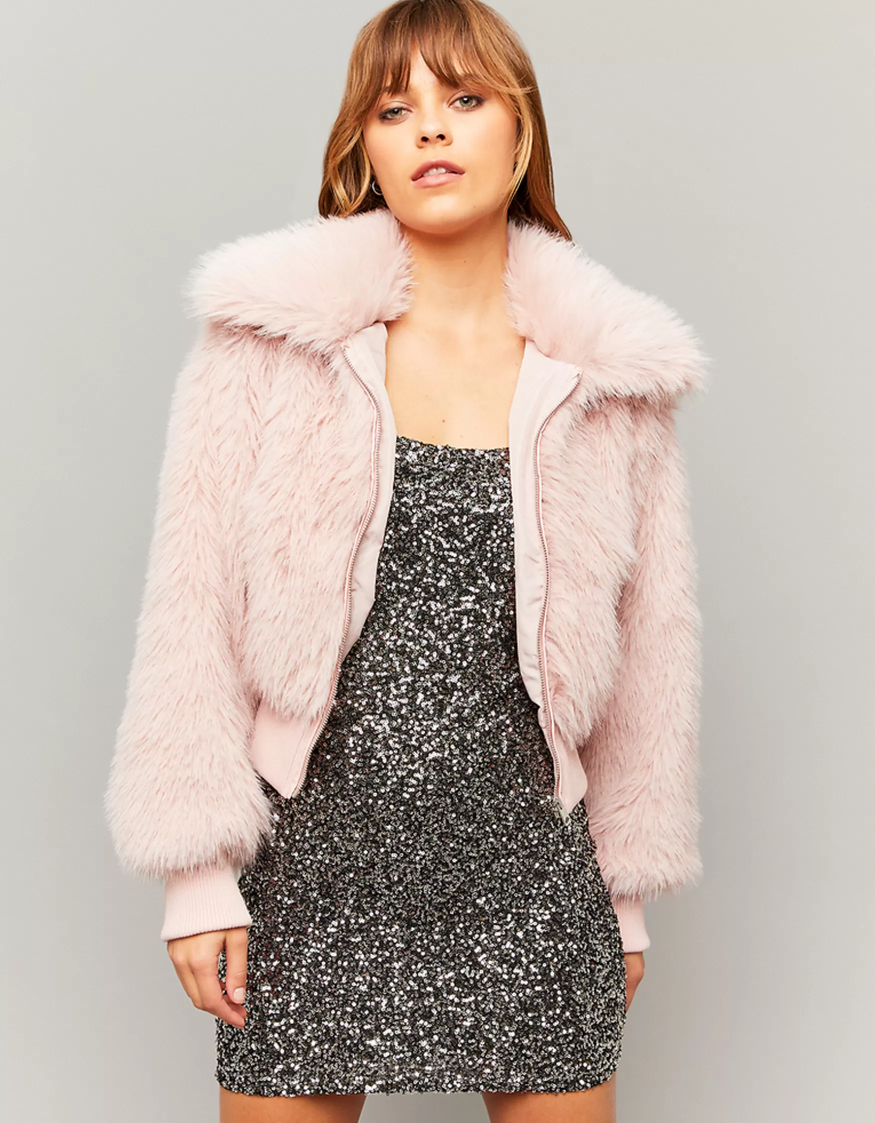 New Veste en fausse fourrure Vestes