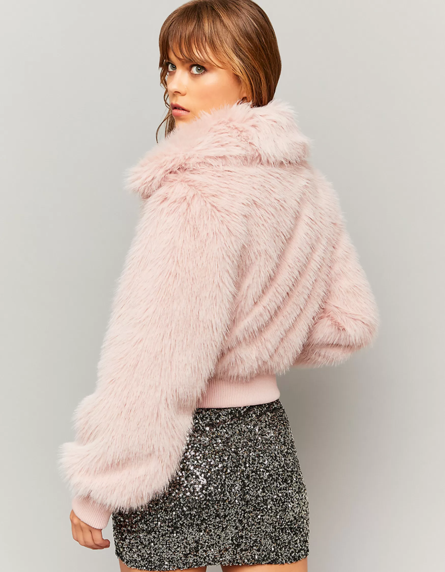 New Veste en fausse fourrure Vestes