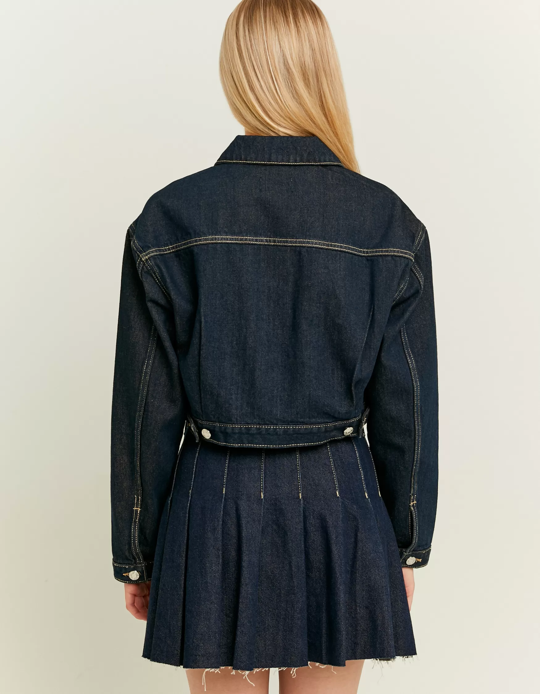 Discount Veste en Jean Foncé Vestes | Total Look
