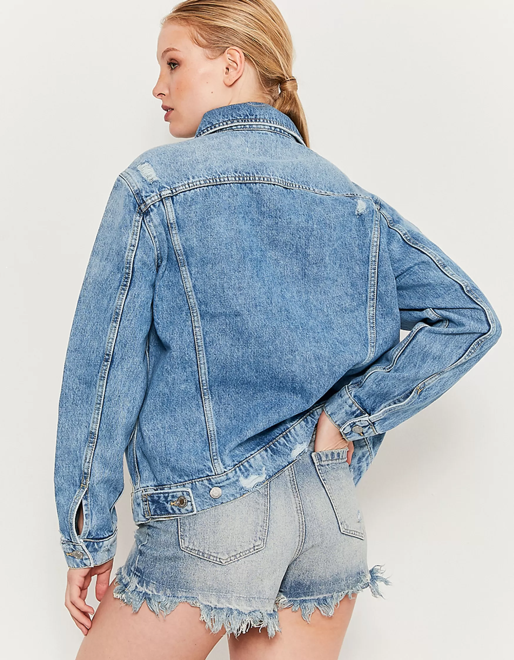 Cheap Veste en Jean e Vestes