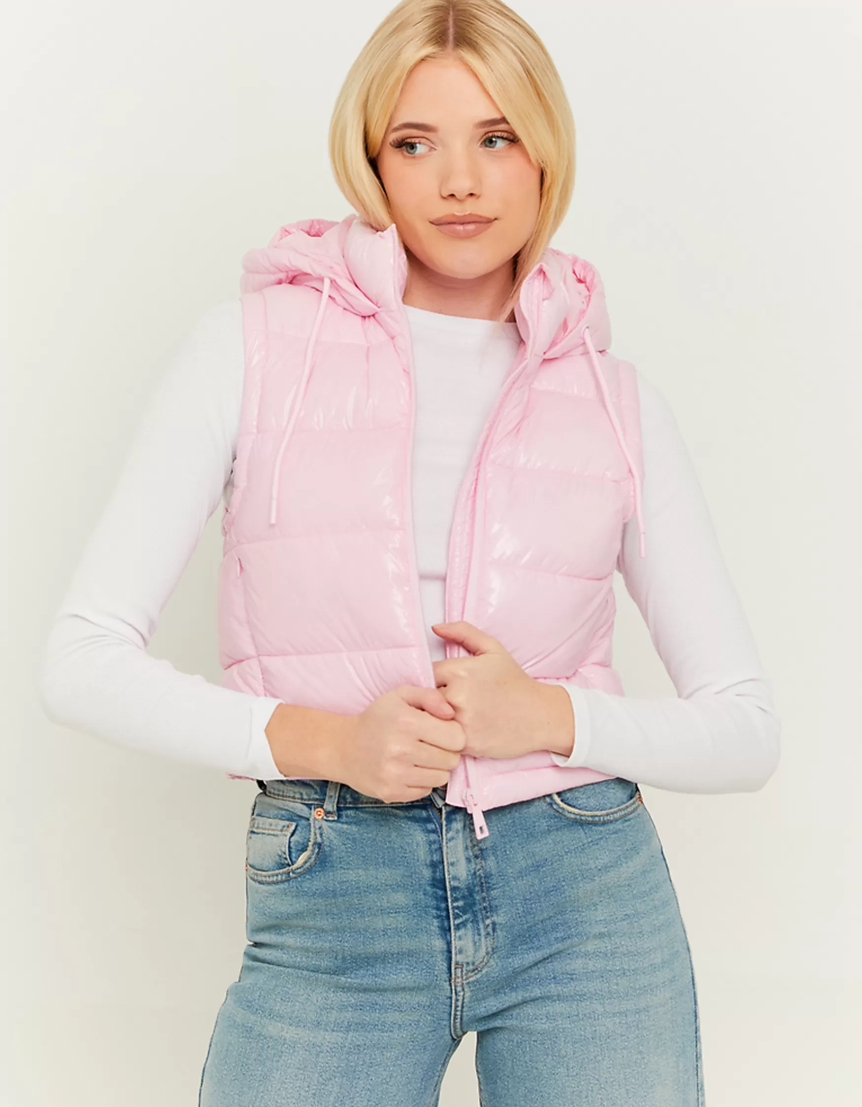 Flash Sale Veste matelassée sans manches a capuche Vestes